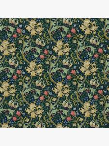 Золотая лилия пошив штор на заказ Morris & Co., Midnight/Green