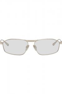 Очки солнцезащитные Tag 3.0 d-frame Balenciaga, серебряный