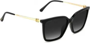 Женские солнцезащитные очки JIMMY CHOO серого градиента квадратной формы TOTTA/G/S 0807/9O 56, Gold