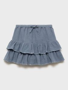 Детская юбка с отделкой из пайеток Grace Mango, Medium Blue