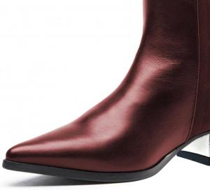 Женские ботильоны FSJ с кристаллами, заостренный носок, швы, низкий каблук, задняя молния, короткие ботинки, повседневная обувь для платья, размеры 4-15 US, Sorrel