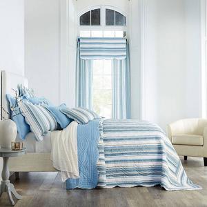 Набор панелей Brylanehome Florence с подхватами, 42 x 84 л BrylaneHome, цвет Blue Stripe