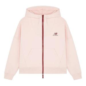 Куртка спортивные куртка с застежкой-молнией New Balance, розовый