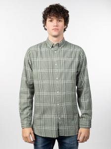 Pepe Jeans Рубашка "Lee" - стандартный крой - зелено-серого цвета