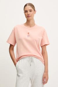 Хлопковая футболка Keynee Picture, оранжевый