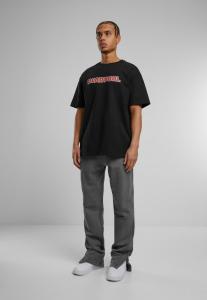 Футболка с принтом DEADPOOL SALTY POPCORN HEAVY Upscale by Mister Tee, черный