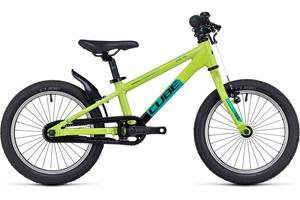 Детский велосипед Cube Cubie 160 RT - 16 дюймов - Diamant - 2023, цвет Grün|green´n´black