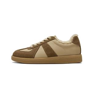 PT'SON Женские низкие скейтерские туфли абрикосово-коричневые, цвет Apricot/Brown