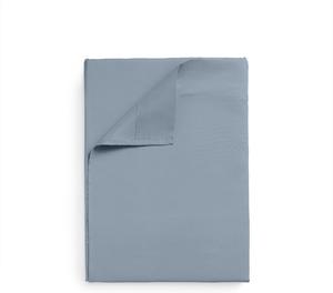 Mellanni Простыня Full, в комплекте 1 штука, роскошное постельное белье уровня отеля, очень мягкая, охлаждающая, устойчива к смятию, выцветанию и пятнам, цвет Голубая гортензия