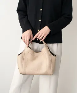 Сумка среднего размера из термоусадочной кожи Loristella, цвет Lbg