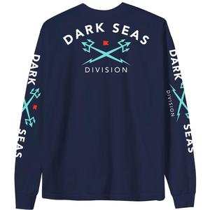 Мужская футболка с длинным рукавом Headmaster V3 Dark Seas, Navy