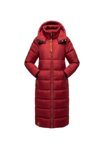 Стеганое пальто с хрустальным цветком NAVAHOO, цвет Blood Red