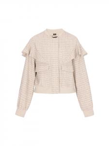 Faina Женская куртка бежевого цвета