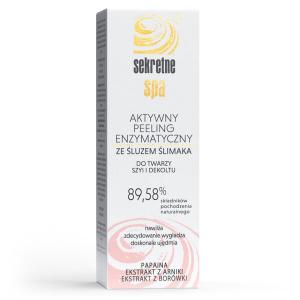 Активный энзимный пилинг для лица с улиточной слизью, 50 мл Sekretnespa