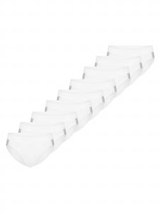 SCHIESSER Трусики '95/5 Stretch - Organic Cotton' в цвете White