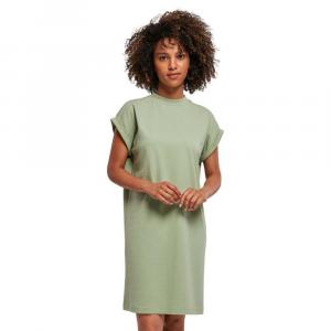 Короткое платье Build Your Brand Extended Short Sleeve, зеленый