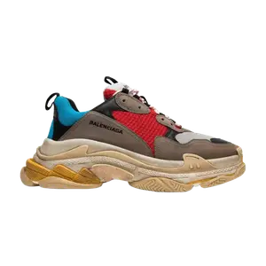 Кроссовки Balenciaga Wmns Triple S 'Blue Red', синий