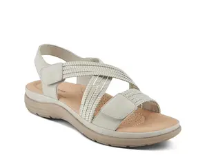 Сандалии Crossbeam Wedge Sandal Flexus By Spring Step, серый