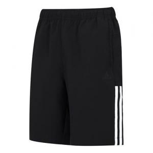 Шорты adidas Fi Lib Wvsh Contrasting Colors Stripe Training Sports Woven Shorts Black, мультиколор