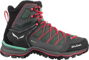 Женские походные и треккинговые ботинки Salewa Ws Mountain Trainer Lite Mid Gore-Tex, Feld Green/Fluo Coral