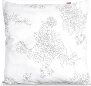 Подушка 70х80 см, гипоаллергенная микрофибра, принтованный силикон AIO FACTORY