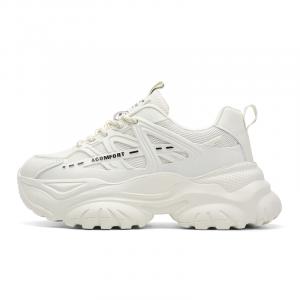 Низкие массивные кроссовки женские AOKANG, Beige