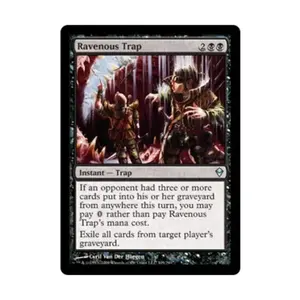 CCG Ненасытная ловушка (U), MTG - Zendikar