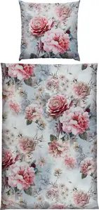 Постельное белье роза 1x 155x220 см + 1x 80x80 см Erwin Müller