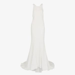 Тканое платье макси Lina с круглым вырезом Whistles, бежевый