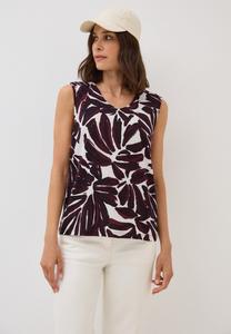 Топ Cecil MIT SMOK DETAILS, Rot/Dark Red