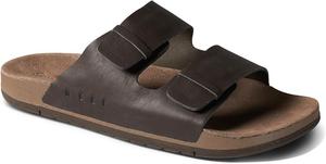 Мужские сандалии REEF Ojai Two Bar Slide, 9 Brown Leather
