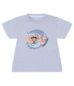 Футболка Guess Regular Fit, фиолетовый