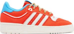 Кроссовки Adidas The Simpsons x Rivalry 86 Low, красный/белый/голубой
