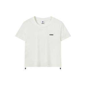 K·SWISS Женская белая футболка KSWISS Regular