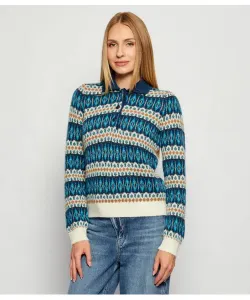 Свитер Regular fit Liu Jo, синий