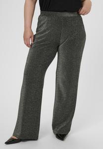 Брюки Kaffe Curve RIANA , Silver Metallic Glitter/Silver-Coloured