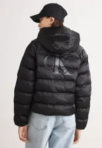 Легкая зимняя куртка с логотипом Calvin Klein Jeans, Black