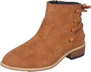 Женские ботинки Oiangi, ботильоны на среднем каблуке, винтажные с круглым носком, крест-ремешки, шнуровка, боковая молния, устойчивый каблук, леопардовый принт, повседневные ботинки с каблуком