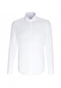 SEIDENSTICKER Белая рубашка для бизнеса Slim fit