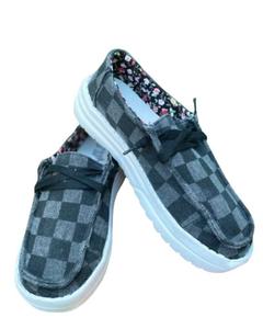 Женские кроссовки Big Time Slip On черного цвета Gypsy Jazz