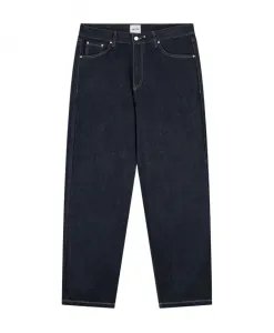 Темно-Синие джинсы прямого кроя из необработанного денима Arte Antwerp, синий