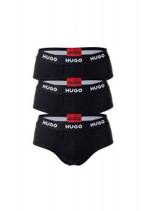 Трусы, 3 шт., мужские HUGO, черный