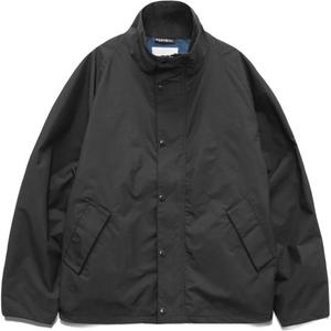 Nanamica Беспредельная полевая короткая куртка Unisex из пертекса, Black