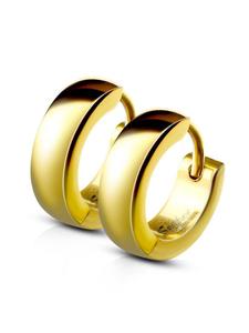 Bungsa Золотые серьги-гвоздики