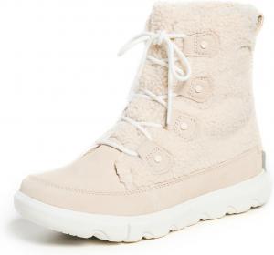 Женские ботинки Sorel Explorer Next Joan Cozy, Bleached Ceramic, Sea Salt