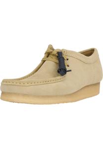 CLARKS Туфли на шнуровке 'Wallabee Maple' в бежевом цвете