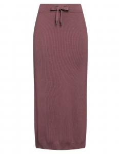 Юбка миди Brunello Cucinelli, лиловый
