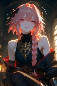 Notebook: Pink Hero, 100 Pages 6 x 9 Wide Ruled Lined Pages Journal Diary For Teens, Students, Anime Fans, and Fantasy Dreamers ( Composition Notebook ) (Independently published)