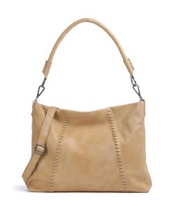 Сумка-Ведро Calm из зернистой коровьей кожи Fredsbruder, коричневый