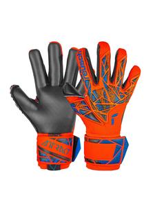 Перчатки Reusch, цвет 2211 hyper orng/elec blue/blck